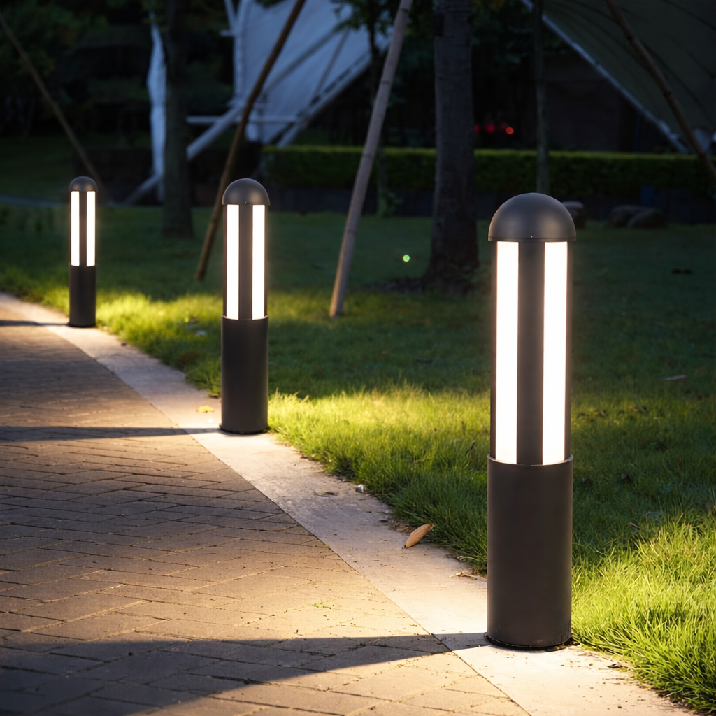 Iluminación exterior y mobiliario urbano