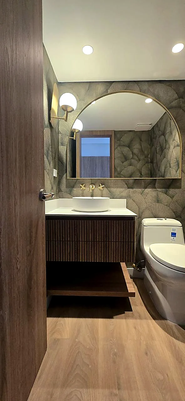 Baño social terminado