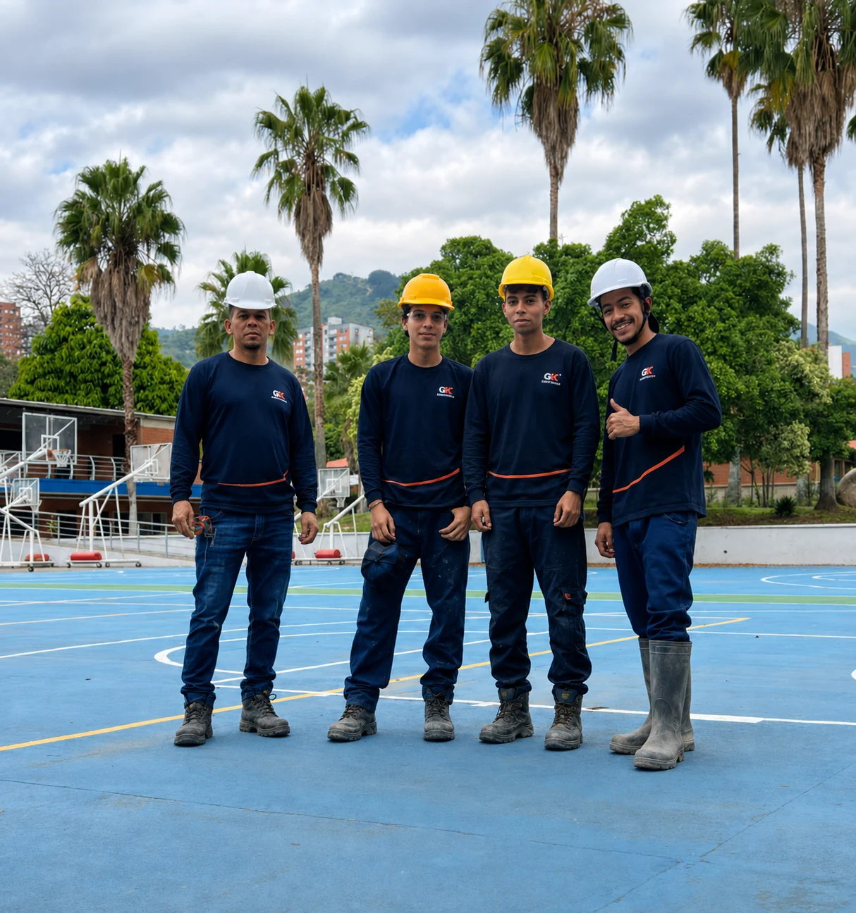 Cuadrilla técnica de Grupo ConstruCo