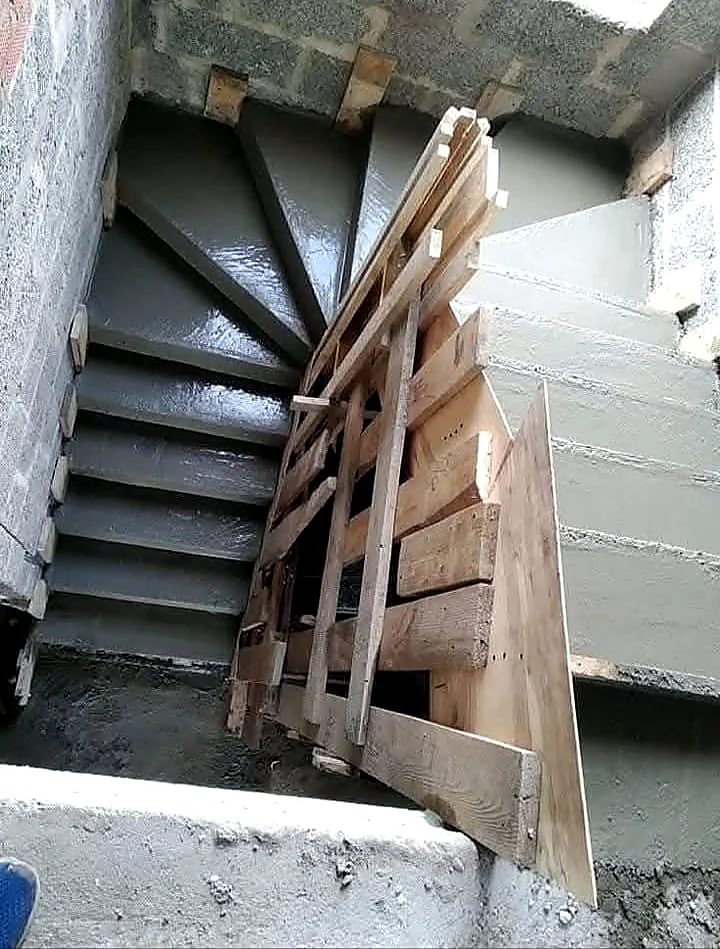 Construcción estructural de escaleras