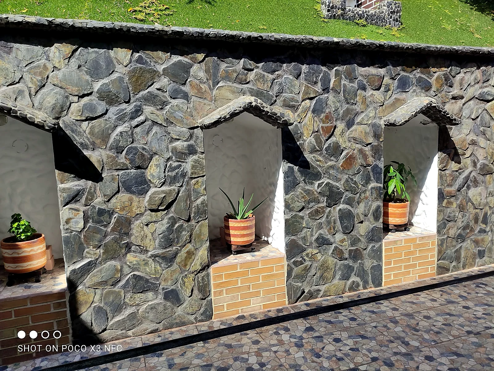 Patios y muros de contención